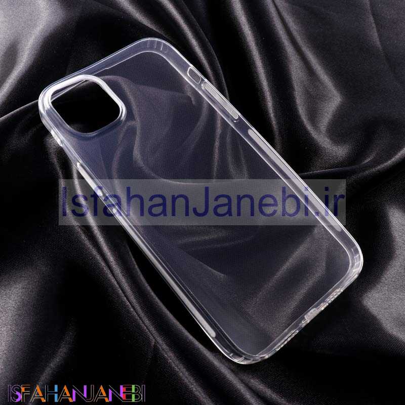 اصفهان جانبی-قاب ژله ای ساده بی رنگ iPhone 14 Plus