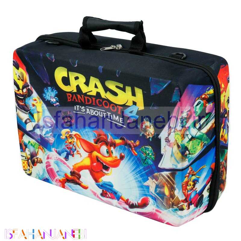 اصفهان جانبی-کیف کنسول بازی PS5 طرح Crash Bandicoot 4 کد 2