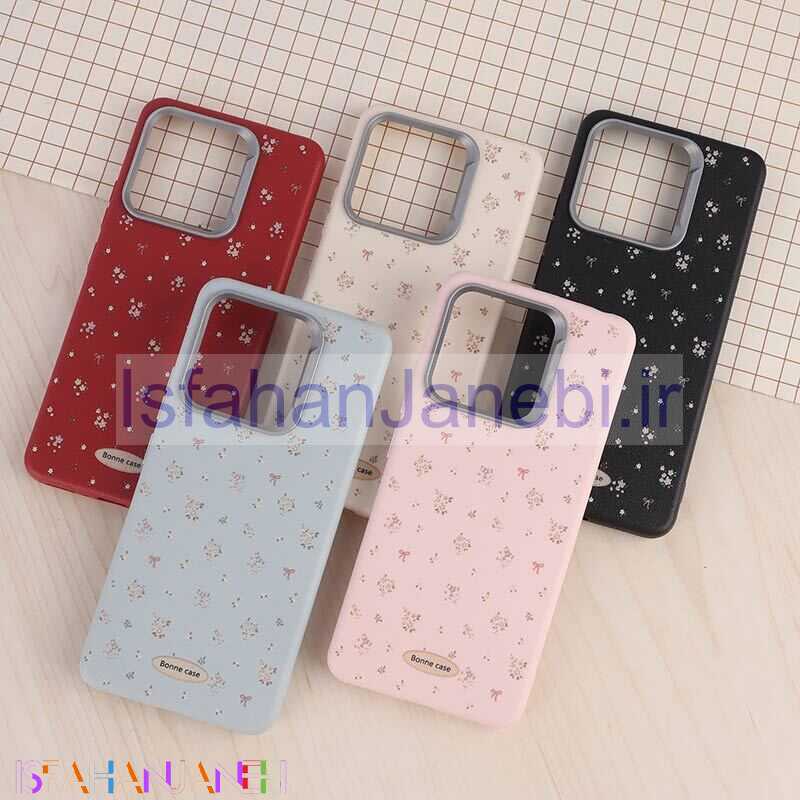 اصفهان جانبی-قاب چرمی ژله ای Bonne Case شیائومی Redmi Note 13 4G
