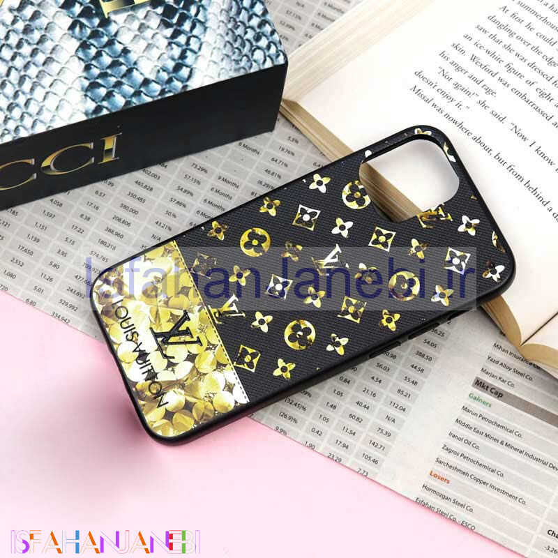 اصفهان جانبی-قاب فانتزی برجسته طرح LV آیفون iPhone 12 Mini سری F