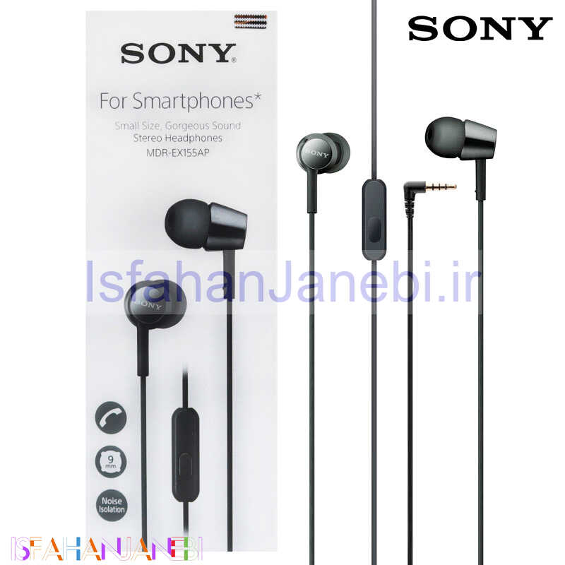 اصفهان جانبی-هندزفری اورجینال Sony MDR-EX155AP