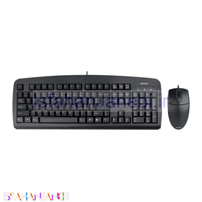 اصفهان جانبی-کیبورد و موس ای فورتک KB-72620D
