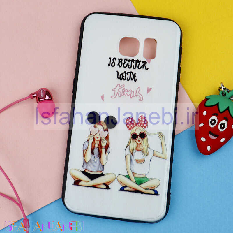 اصفهان جانبی-قاب فانتزی دخترانه کد5 سامسونگ Galaxy S6 Edge سری 2