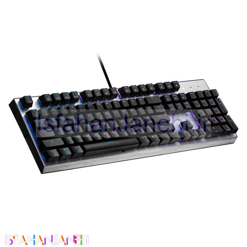 اصفهان جانبی-کیبورد گیمینگ کولر مستر CK351 RGB Red Switch