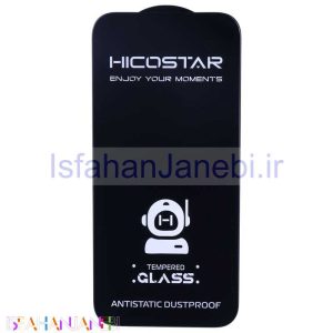 اصفهان جانبی-گلس آنتی استاتیک Hicostar Tempered آیفون iPhone 16 Pro Max