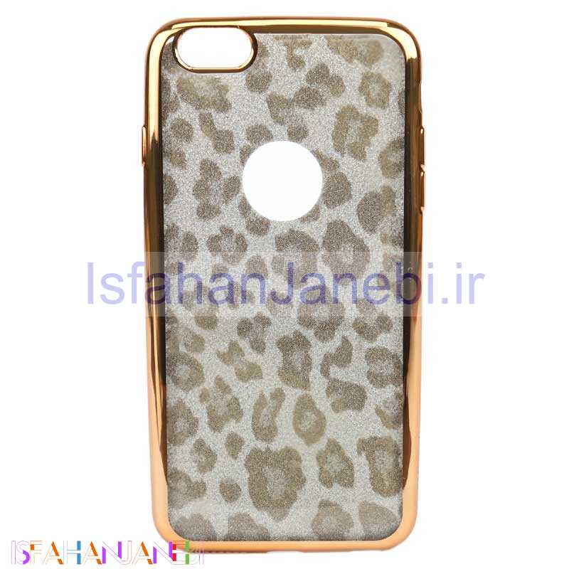 اصفهان جانبی-قاب ژله ای پلنگی iPhone 6 Plus/6s Plus کد1