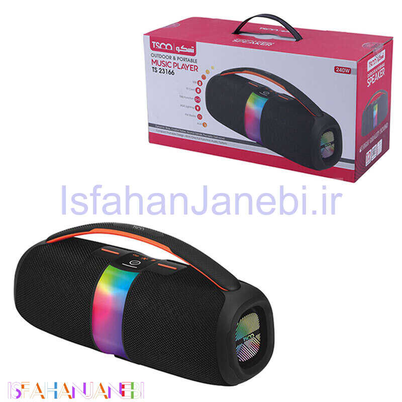 اصفهان جانبی-اسپیکر بلوتوثی تسکو TS 23166