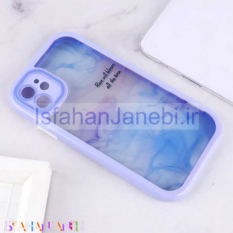 اصفهان جانبی-قاب آبرنگی ابر و بادی Vip Max آیفون iPhone 11 محافظ لنزدار