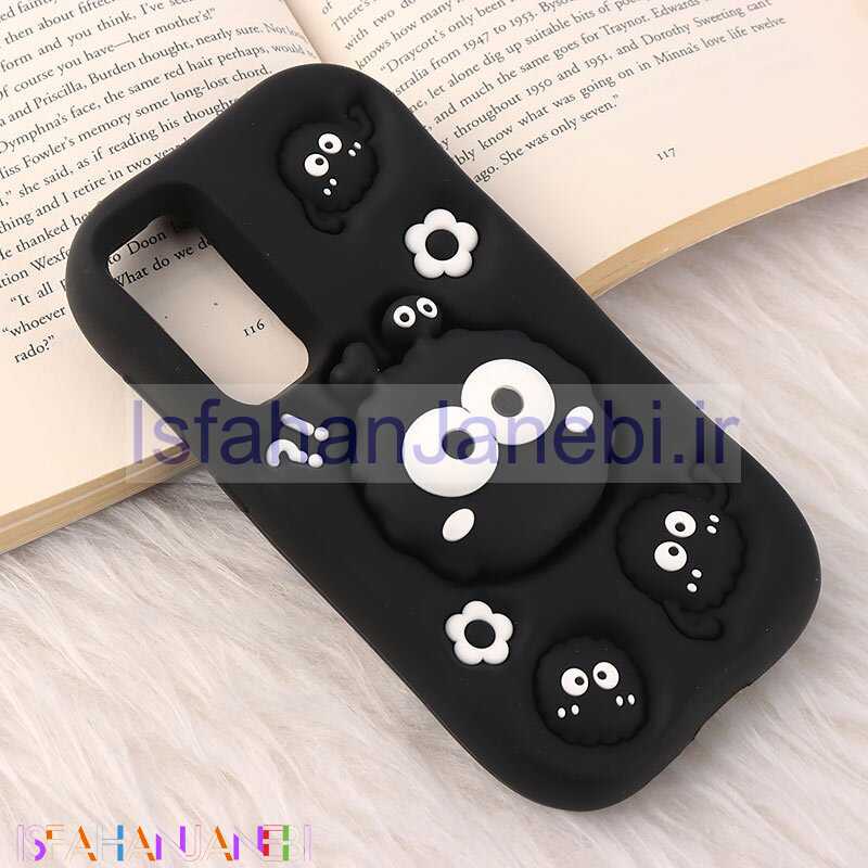 اصفهان جانبی-قاب سیلیکونی سامسونگ Galaxy S23 FE 5G پاپ سوکت دار فانتزی برجسته