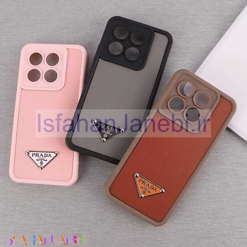 اصفهان جانبی-قاب کبریتی سولید Prada شیائومی 14T محافظ لنزدار