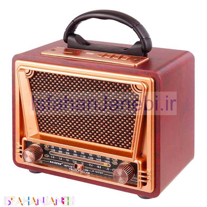 اصفهان جانبی-رادیو اسپیکر بلوتوثی رم و فلش خور Raiseng R-1937BT