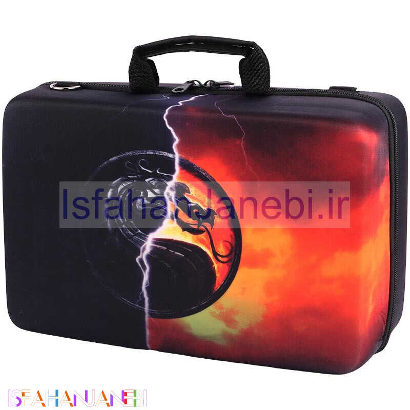 اصفهان جانبی-کیف کنسول بازی PS5 Slim طرح Mortal Kombat