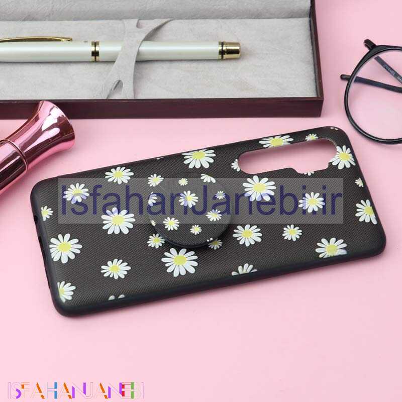 اصفهان جانبی-قاب فانتزی برجسته + پاپ سوکت کد4 شیائومی Mi Note 10 Lite