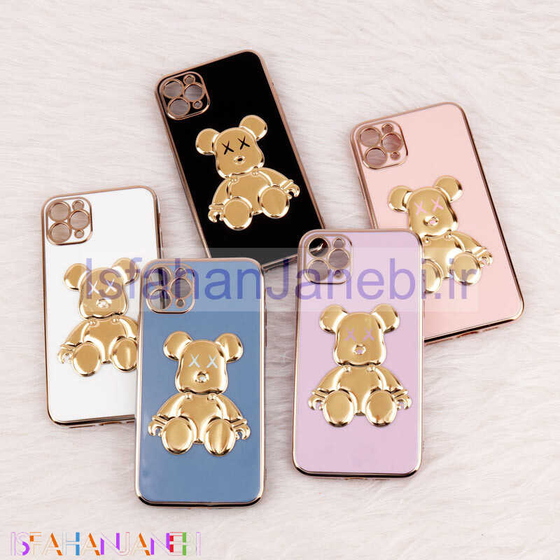 اصفهان جانبی-قاب My Case Power Bear محافظ لنزدار iPhone 11 Pro Max