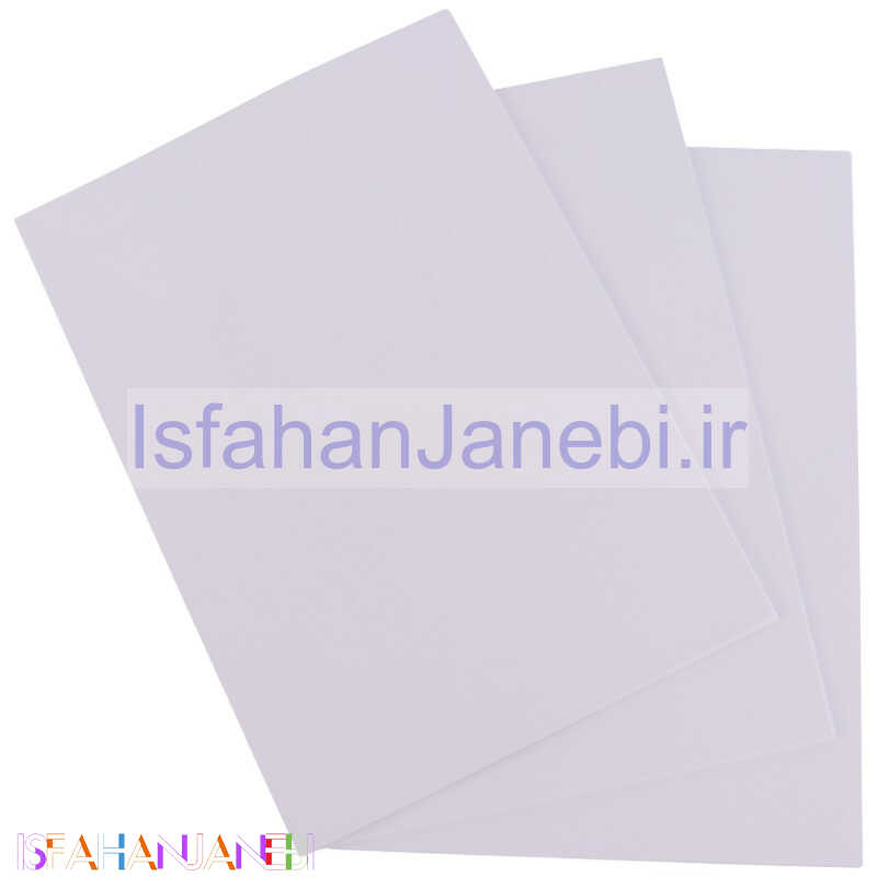 اصفهان جانبی-کاغذ گلاسه چسب دار A4 مخصوص پرینتر جوهر افشان 135 گرم Mega بسته 50 عددی