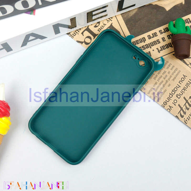 اصفهان جانبی-قاب سیلیکونی عروسکی محافظ لنزدار طرح John آیفون iPhone 6/6s