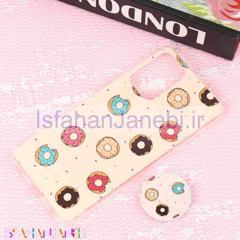 اصفهان جانبی-قاب سوپر IMD دور شفاف پاپ سوکت دار Samsung A72 دونات