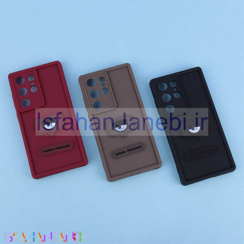 اصفهان جانبی-قاب سولید Chiara Ferragni محافظ لنزدار Samsung Galaxy S24 Ultra