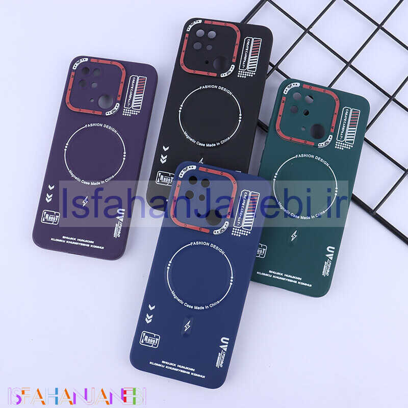 اصفهان جانبی-قاب ژله ای Dcokm شیائومی Redmi 10C طرح مگ سیف محافظ لنزدار