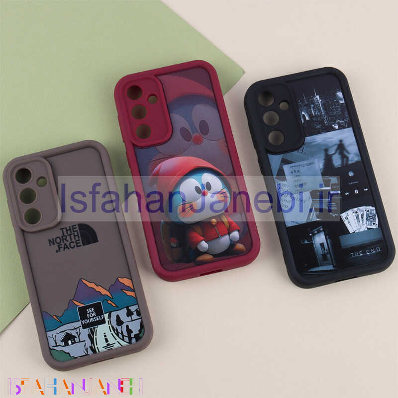 اصفهان جانبی-قاب سولید طرح دار محافظ لنزدار Samsung Galaxy S23 FE 5G