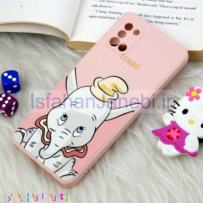 اصفهان جانبی-قاب سیلیکونی عروسکی محافظ لنزدار طرح دامبو Samsung Galaxy A31