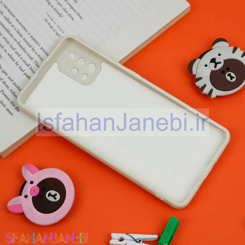اصفهان جانبی-قاب سیلیکونی خرس TED محافظ لنزدار Samsung Galaxy A51