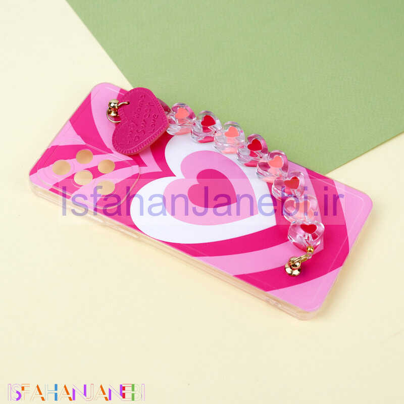 اصفهان جانبی-قاب طرحدار محافظ لنزدار + بند آویز Samsung Galaxy A73