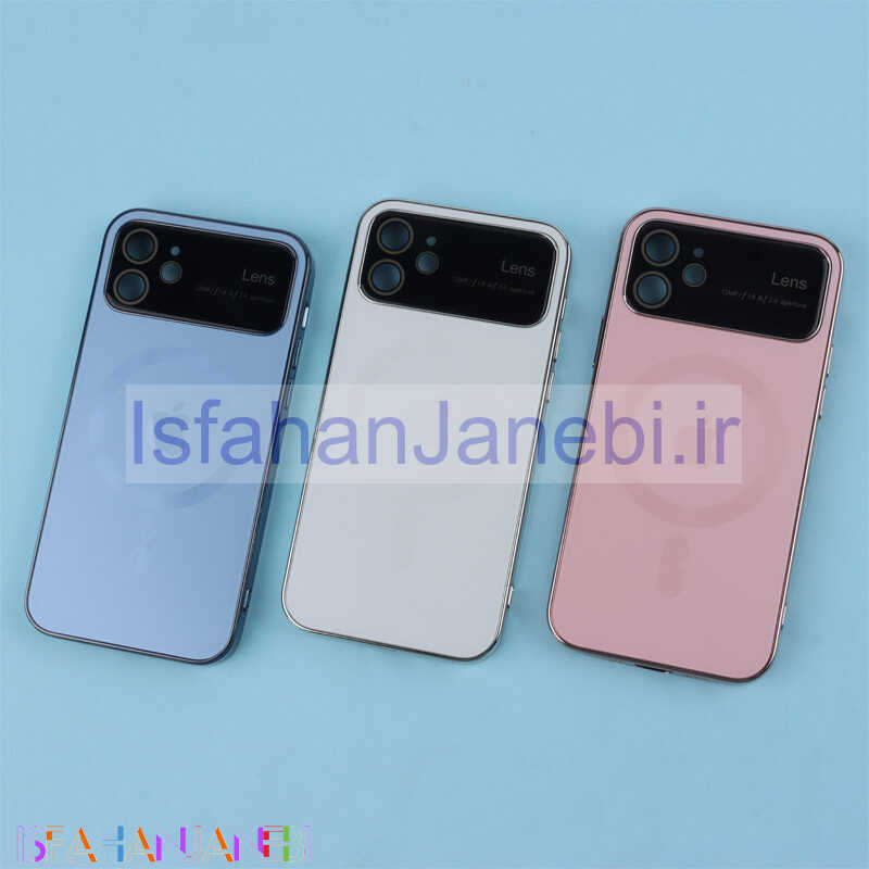 اصفهان جانبی-قاب مگ سیف مات Lens Aperture اورجینال محافظ لنزدار iPhone 12