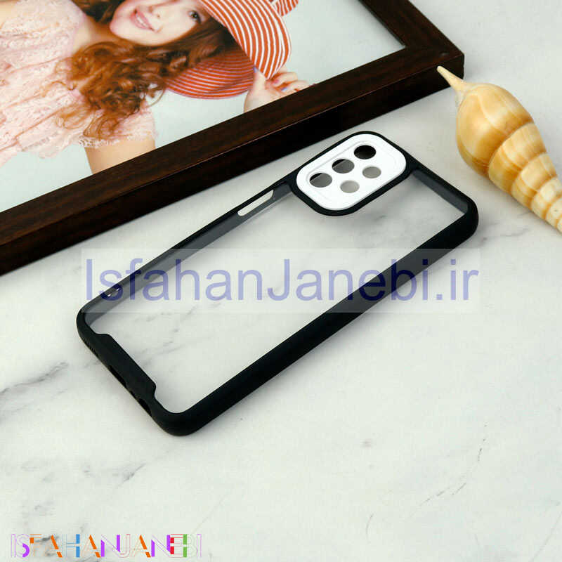اصفهان جانبی-قاب ضد ضربه پشت شفاف Qsels محافظ لنزدار Samsung Galaxy A13