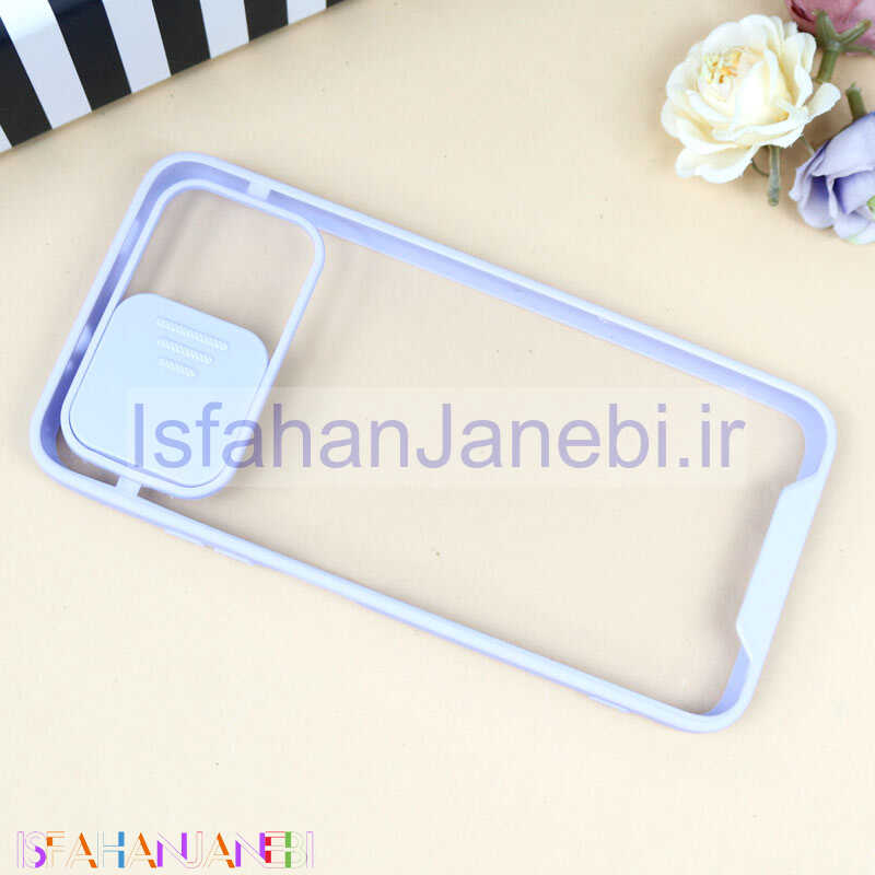 اصفهان جانبی-قاب PC شفاف محافظ لنزدار کشویی Xiaomi Poco M3