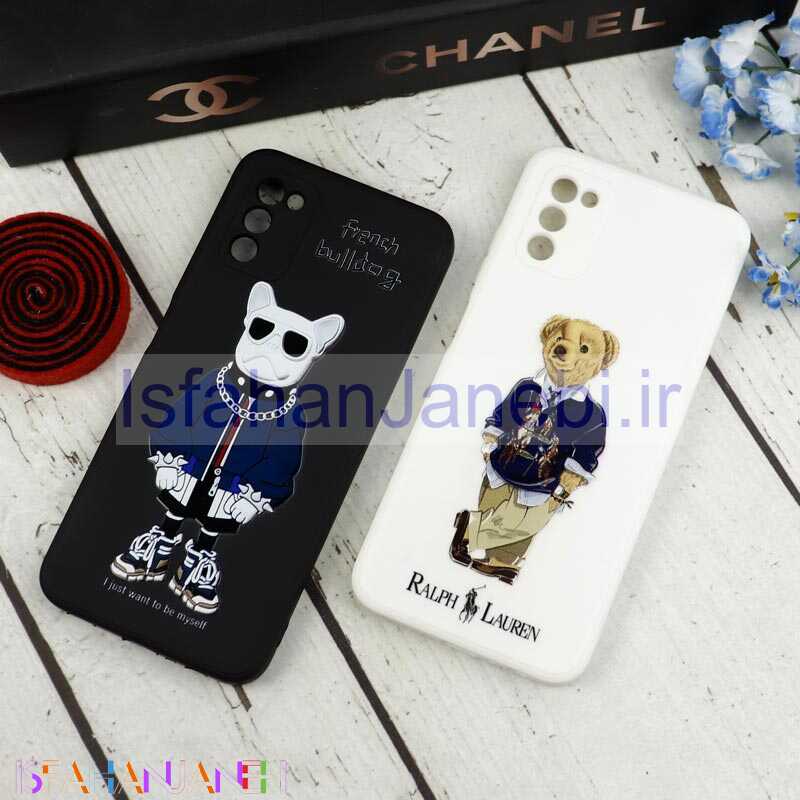 اصفهان جانبی-قاب طرحدار IMD 3D محافظ لنزدار Samsung Galaxy A03s