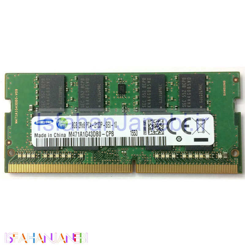اصفهان جانبی-رم لپ تاپ سامسونگ Samsung DDR4 8GB 2133MHz CL15