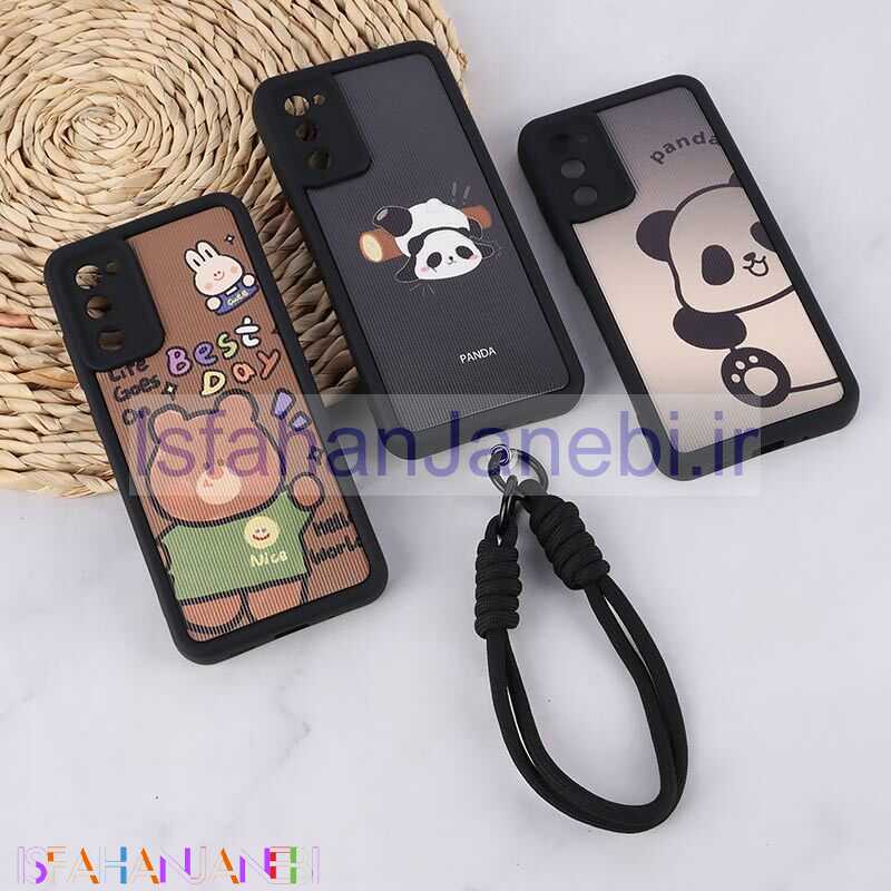 اصفهان جانبی-قاب کبریتی سولید سامسونگ Galaxy S20 FE محافظ لنزدار با بند مچی