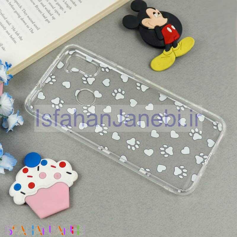 اصفهان جانبی-قاب ژله ای شفاف طرحدار ردپا Samsung Galaxy A11