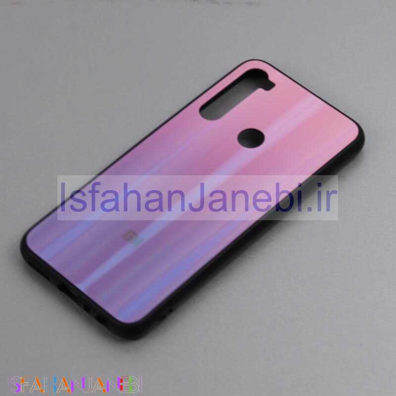 اصفهان جانبی-قاب لیزری پشت گلسی Xiaomi Redmi Note 8 کد3 سری B