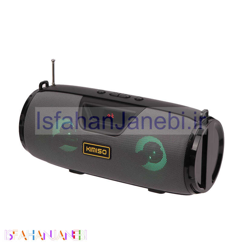 اصفهان جانبی-اسپیکر بلوتوثی رم و فلش خور Kimiso KMS-206