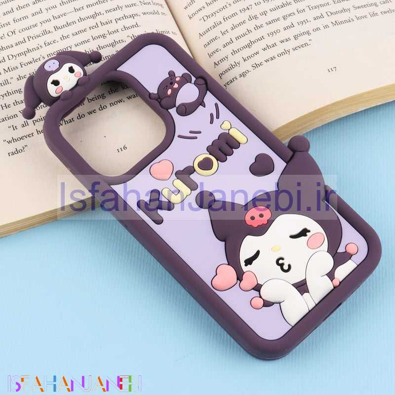اصفهان جانبی-قاب عروسکی Vip Max آیفون iPhone 13 Pro / 14 Pro / 15 Pro طرح Kuromi