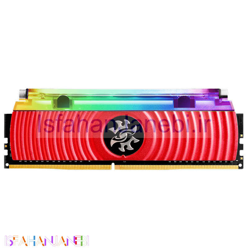 اصفهان جانبی-رم کامپیوتر ADATA XPG SPECTRIX D80 RGB DDR4 8GB 4133MHz CL19 Single