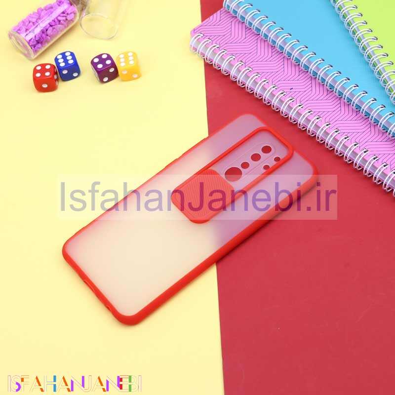 اصفهان جانبی-قاب PC مات محافظ لنز دار کشویی Xiaomi Redmi 9