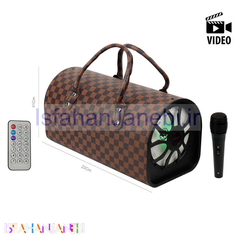اصفهان جانبی-اسپیکر بلوتوثی رم و فلش خور Galexbit TTD-601
