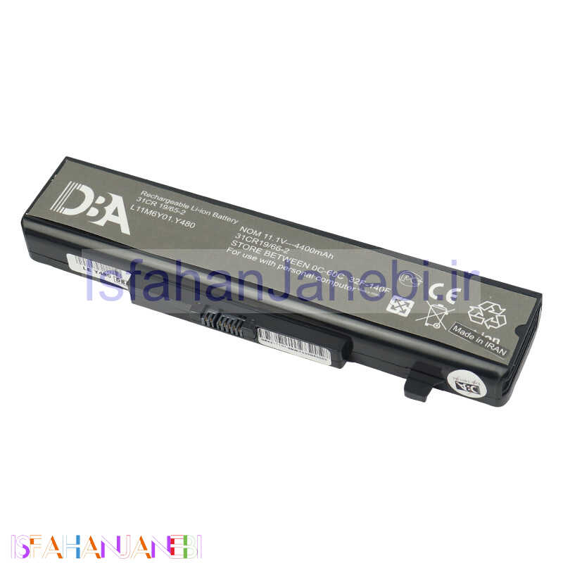 اصفهان جانبی-باتری لپ تاپ لنوو DBA 7009 Lenovo Y480 6Cell