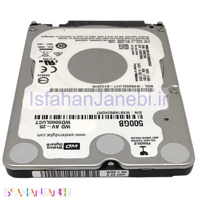 اصفهان جانبی-هارد لپ تاپ وسترن دیجیتال Western Digital 500GB