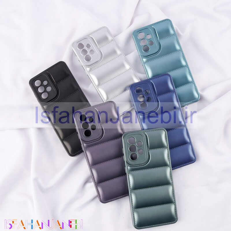 اصفهان جانبی-قاب پافر ژله ای براق محافظ لنزدار Samsung Galaxy A33 5G