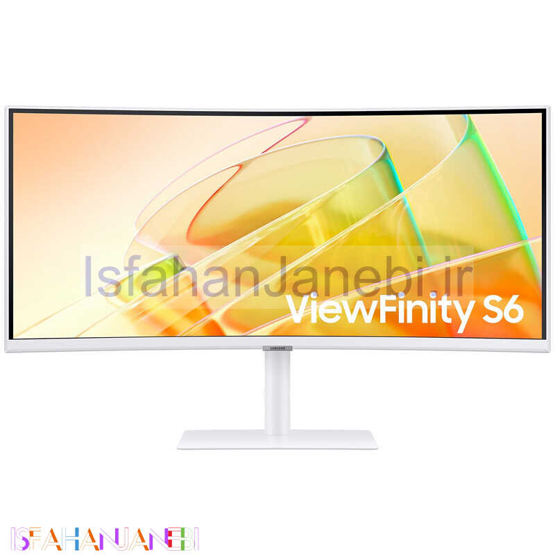 اصفهان جانبی-مانیتور خمیده سامسونگ ViewFinity LS34C650T سایز 34 اینچ