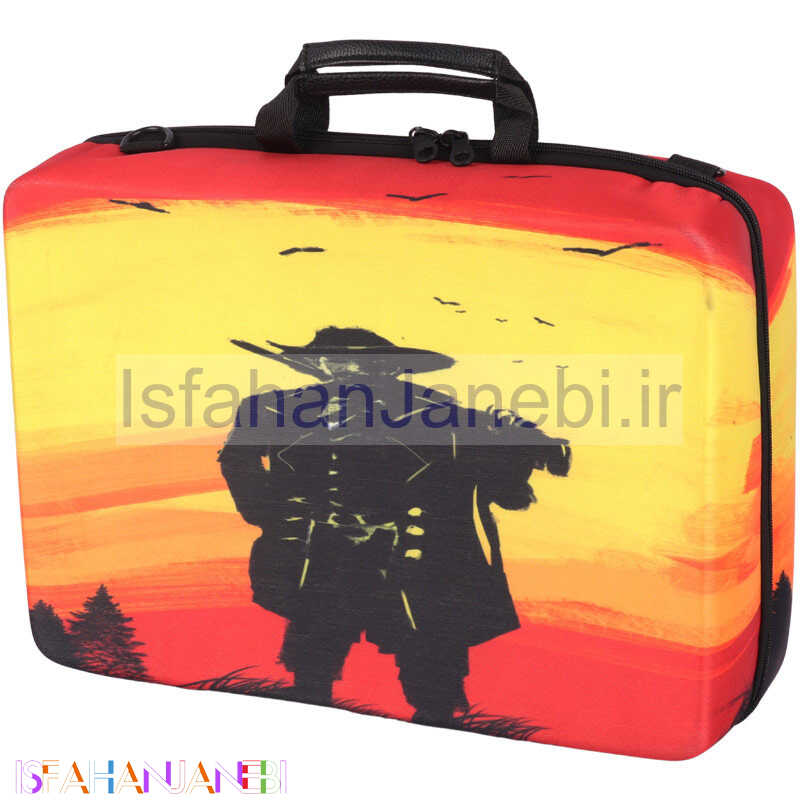اصفهان جانبی-کیف کنسول بازی PS5 طرح Red Dead Redemption 2 کد 7