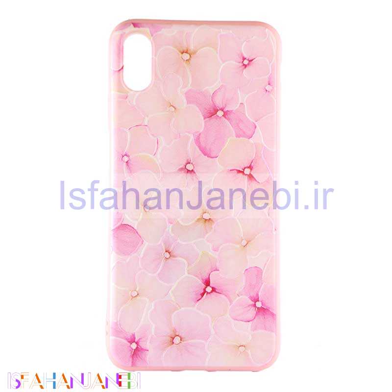 اصفهان جانبی-قاب فانتزی طرح دار صورتی کد2 آیفون iPhone XS MAX