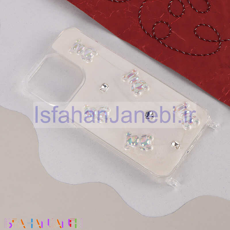 اصفهان جانبی-قاب اکلیلی Vip Max آیفون iPhone 15 Pro Max نگین دار فانتزی