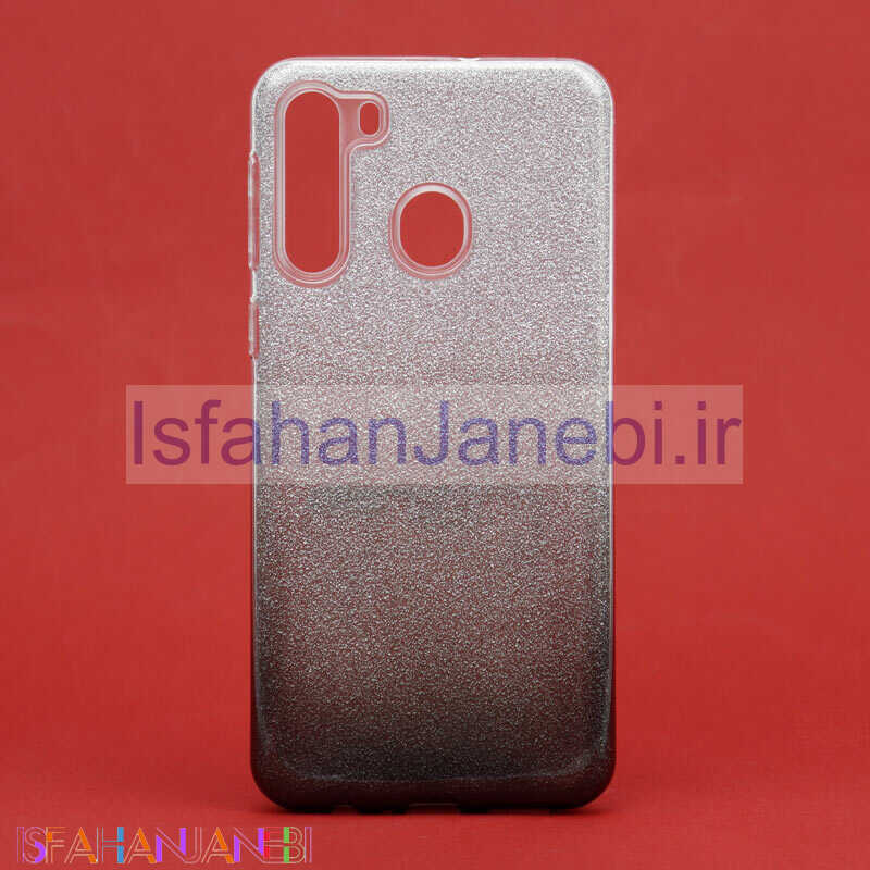 اصفهان جانبی-قاب اکلیلی Samsung A21 سفید مشکی