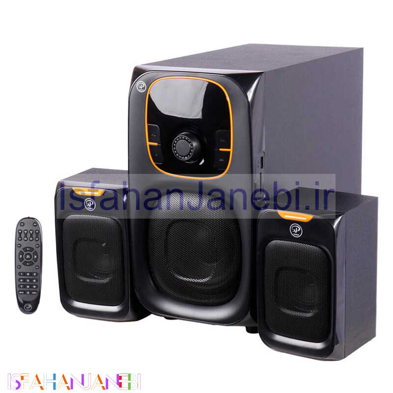اصفهان جانبی-اسپیکر بلوتوثی رم و فلش خور XP-Product XP-AC706E + ریموت کنترل