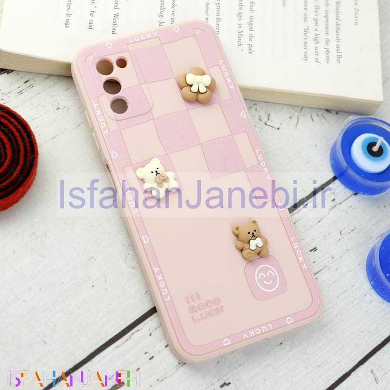 اصفهان جانبی-قاب سیلیکونی عروسکی محافظ لنزدار Samsung Galaxy A03s